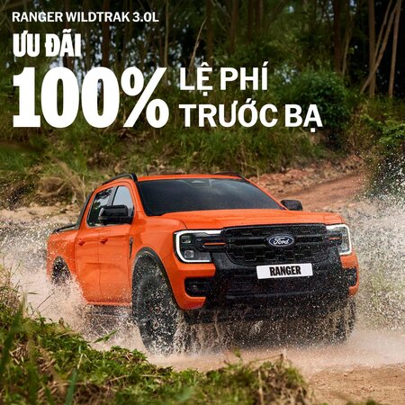 Ưu Đãi Ford Ranger Wildtrak Và Ranger Raptor Tháng 10/2026 Tại Sài Gòn Ford