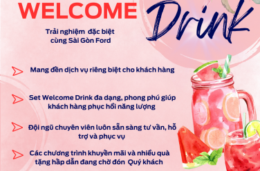 Chương trình Welcome Drink