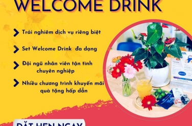 Chương trình Welcome Drink