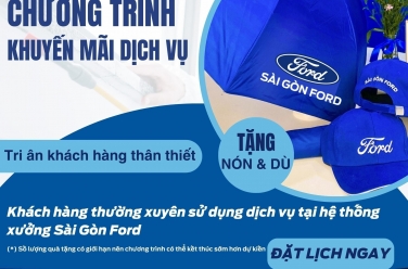 Chương trình tri ân khách hàng đặc biệt tại Ford Phổ Quang