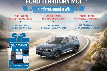 FORD TERRITORY 2025 RA MẮT TẠI FORD PHỔ QUANG